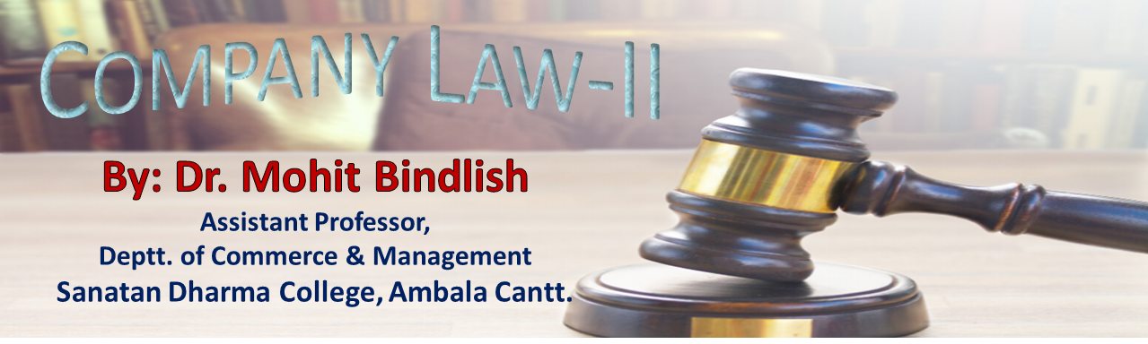 Company Law-II