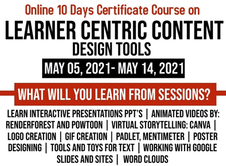 Learner Centric Content Design Tools-III
