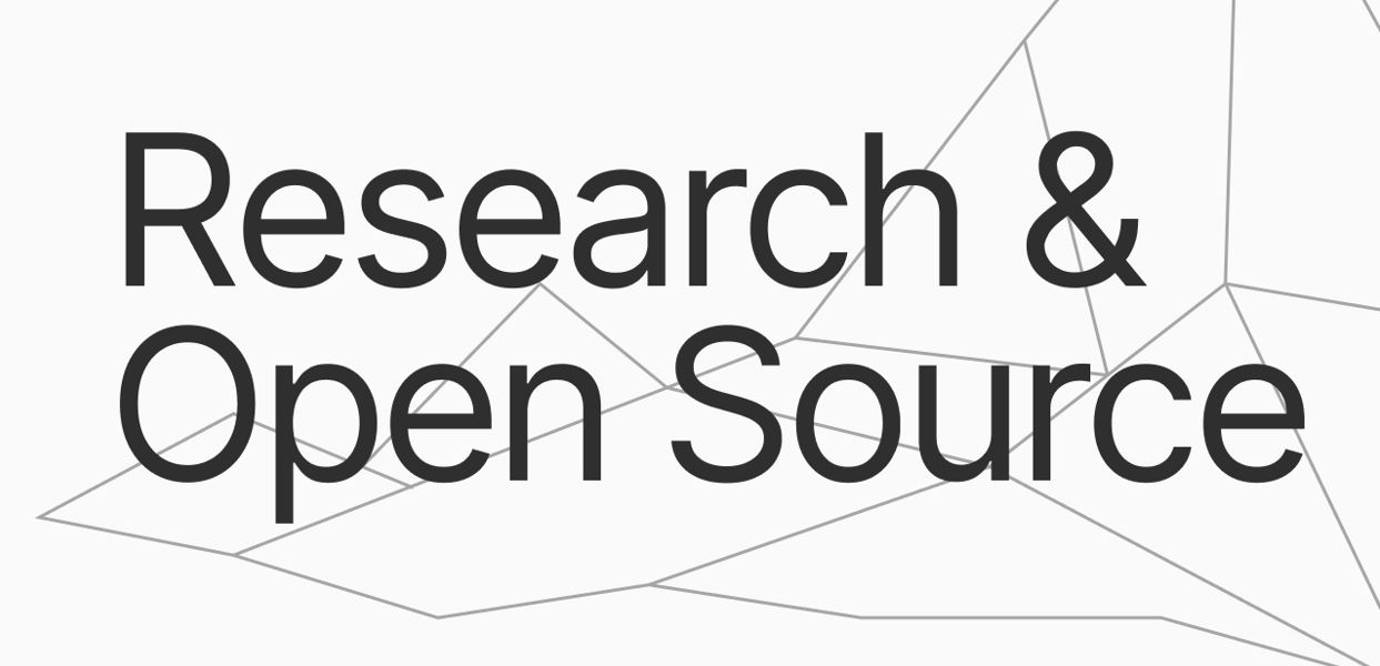 Research and Open Source Tools
