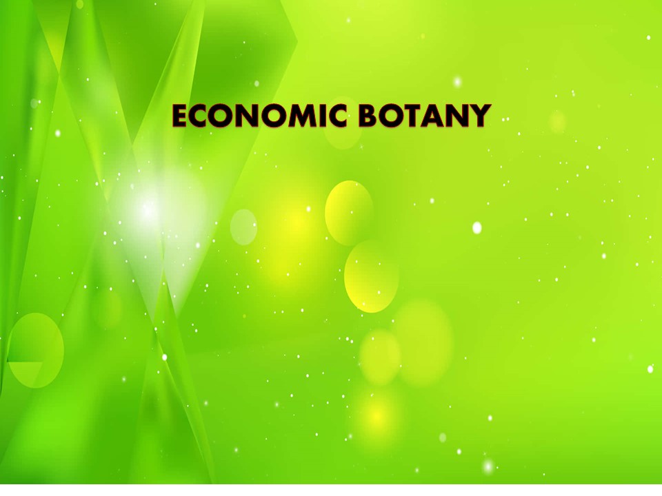 Economic Botany