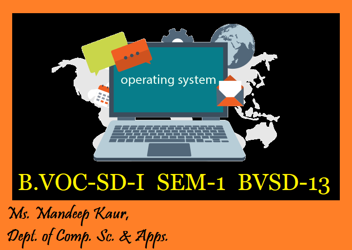 B.VOC-Software Development-I (Operating System)