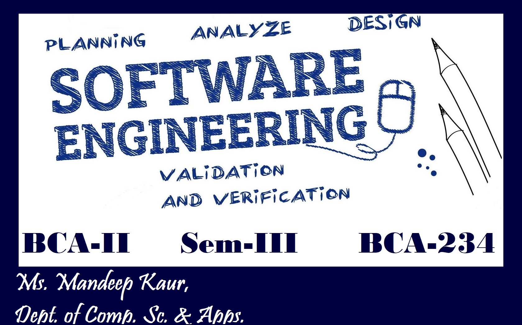 BCA-II (Software Engineering)