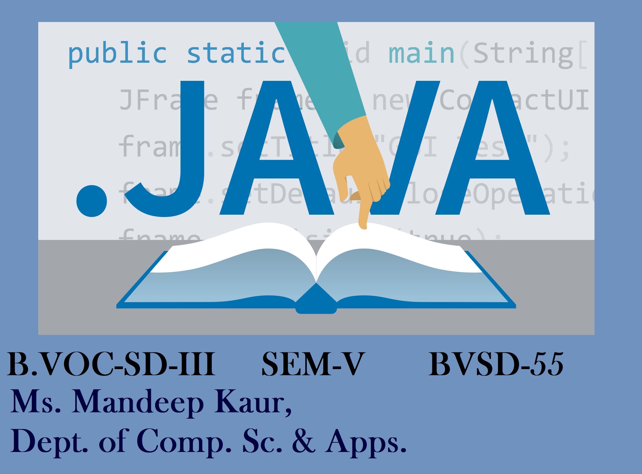 B.VOC-Software Development (Practical- Advanced Java)